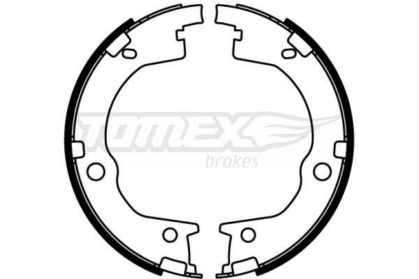 Tomex TX 22-55 Колодки гальмівні барабанні, комплект TX2255: Купити в Україні - Добра ціна на EXIST.UA!