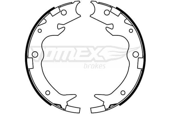 Tomex TX 22-65 Колодки гальмівні барабанні, комплект TX2265: Купити в Україні - Добра ціна на EXIST.UA!