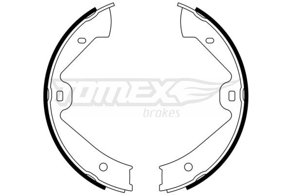 Tomex TX 23-11 Колодки гальмівні барабанні, комплект TX2311: Купити в Україні - Добра ціна на EXIST.UA!