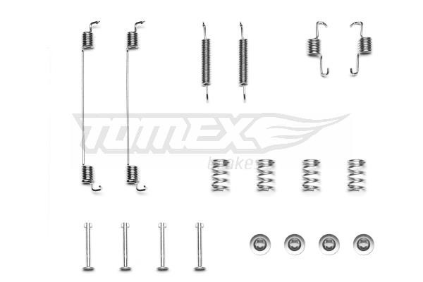 Tomex TX 40-61 Комплект монтажний гальмівних колодок TX4061: Купити в Україні - Добра ціна на EXIST.UA!