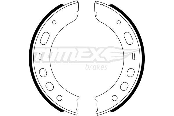 Tomex TX 23-17 Колодки гальмівні барабанні, комплект TX2317: Приваблива ціна - Купити в Україні на EXIST.UA!