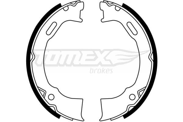 Tomex TX 22-87 Колодки гальмівні барабанні, комплект TX2287: Купити в Україні - Добра ціна на EXIST.UA!