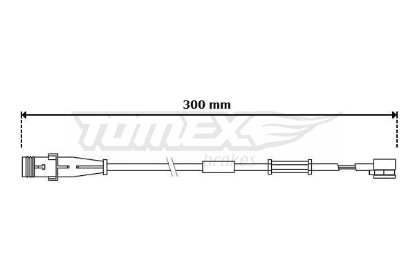 Tomex TX 30-70 Конт. попер. сигналу, знос гальм. накл. TX3070: Купити в Україні - Добра ціна на EXIST.UA!