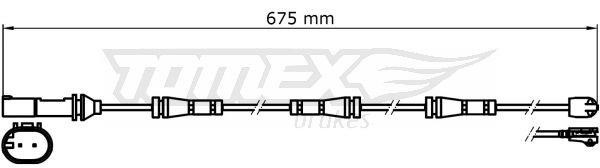 Tomex TX 31-35 Конт. попер. сигналу, знос гальм. накл. TX3135: Купити в Україні - Добра ціна на EXIST.UA!