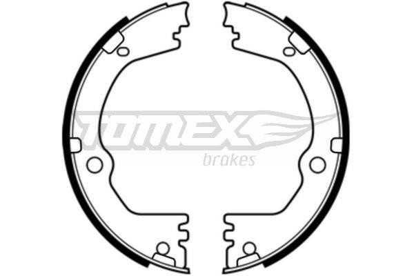 Tomex TX 23-48 Колодки гальмівні барабанні, комплект TX2348: Купити в Україні - Добра ціна на EXIST.UA!
