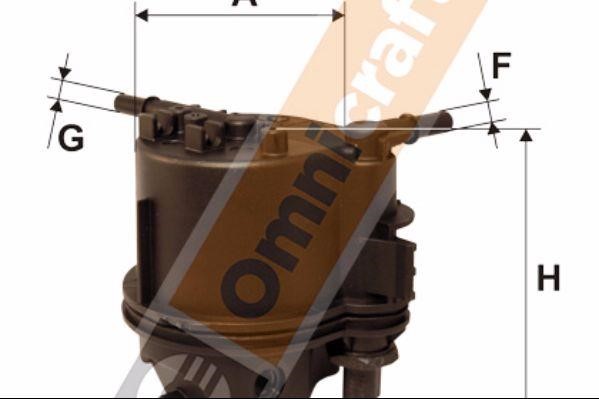 Omnicraft 2136759 Фільтр палива 2136759: Купити в Україні - Добра ціна на EXIST.UA!