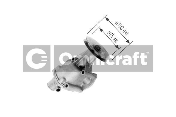 Omnicraft 2317131 Помпа водяна 2317131: Купити в Україні - Добра ціна на EXIST.UA!