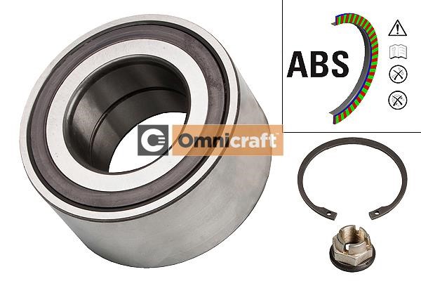 Omnicraft 2466859 Підшипник маточини колеса, комплект 2466859: Приваблива ціна - Купити в Україні на EXIST.UA!