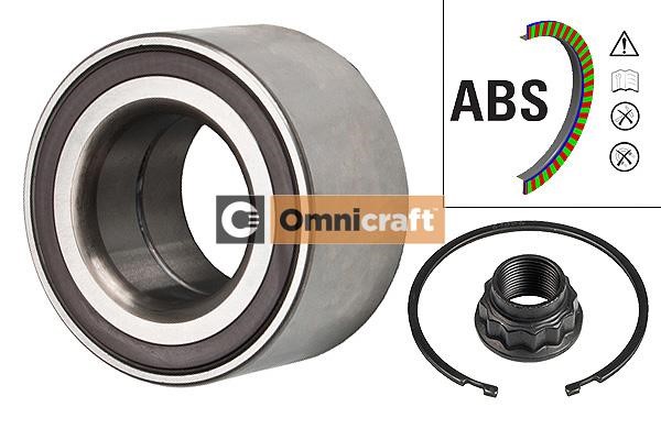 Omnicraft 2466822 Підшипник маточини колеса, комплект 2466822: Купити в Україні - Добра ціна на EXIST.UA!