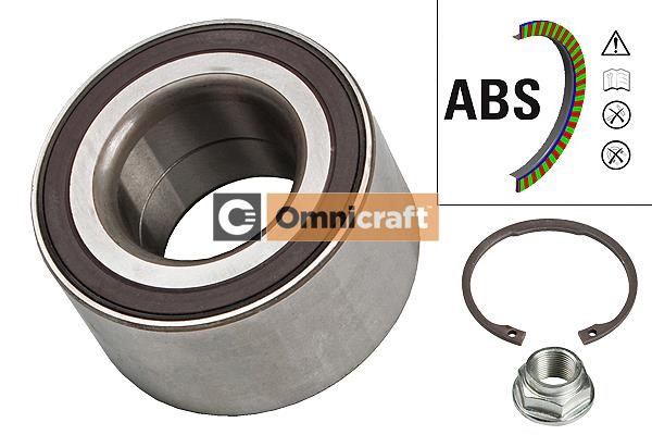 Omnicraft 2466816 Підшипник маточини колеса, комплект 2466816: Купити в Україні - Добра ціна на EXIST.UA!