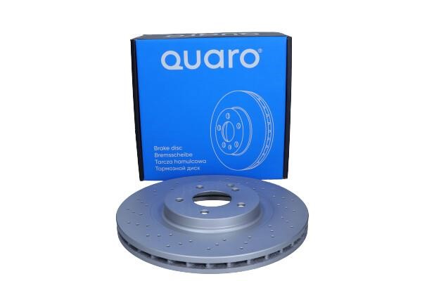 Диск гальмівний передній вентильований Quaro QD6145