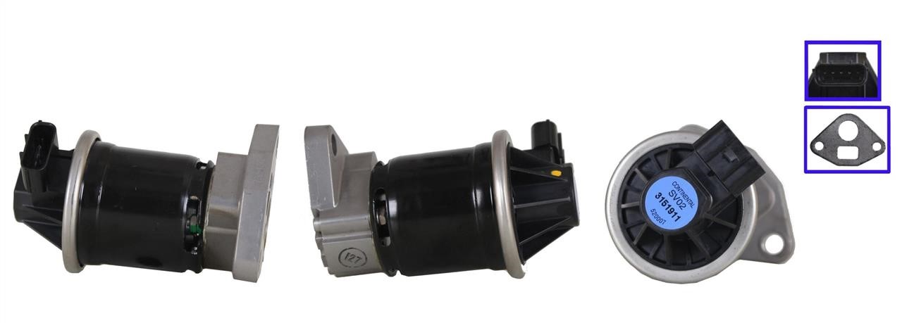 TMI EG00421 Клапан рециркуляції відпрацьованих газів EGR EG00421: Купити в Україні - Добра ціна на EXIST.UA!