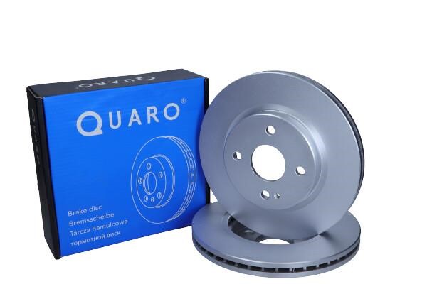 Диск гальмівний передній вентильований Quaro QD3793