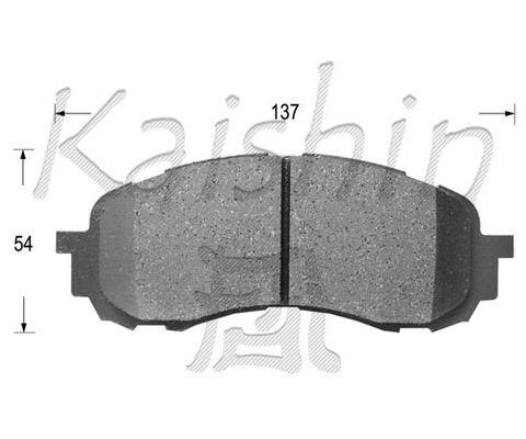 Kaishin FK7058 Гальмівні колодки, комплект FK7058: Купити в Україні - Добра ціна на EXIST.UA!