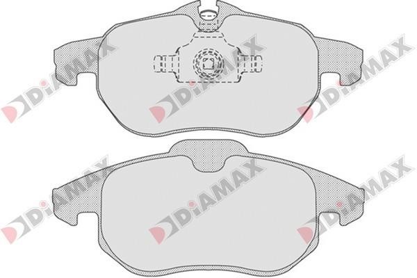 Diamax N09364 Гальмівні колодки, комплект N09364: Купити в Україні - Добра ціна на EXIST.UA!
