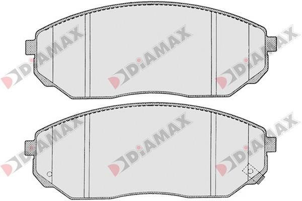 Diamax N09359 Гальмівні колодки, комплект N09359: Приваблива ціна - Купити в Україні на EXIST.UA!