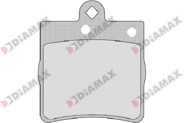 Diamax N09159 Гальмівні колодки, комплект N09159: Купити в Україні - Добра ціна на EXIST.UA!