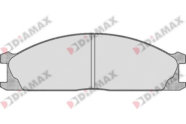 Diamax N09078 Гальмівні колодки, комплект N09078: Купити в Україні - Добра ціна на EXIST.UA!