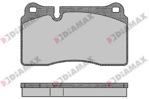 Diamax N09426 Гальмівні колодки, комплект N09426: Купити в Україні - Добра ціна на EXIST.UA!