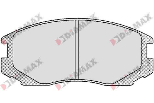 Diamax N09112 Гальмівні колодки, комплект N09112: Приваблива ціна - Купити в Україні на EXIST.UA!