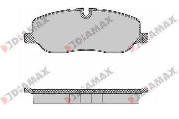 Diamax N09420 Гальмівні колодки, комплект N09420: Купити в Україні - Добра ціна на EXIST.UA!