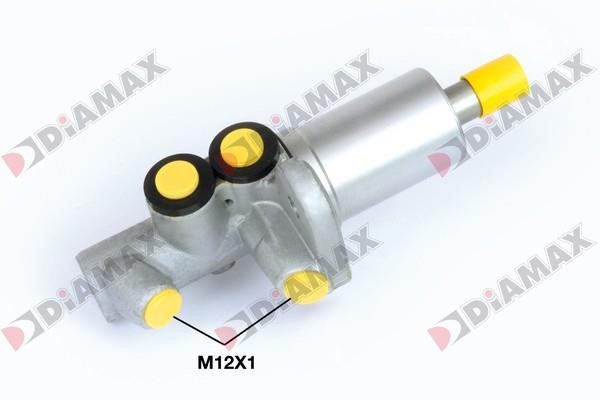 Diamax N04162 Головний гальмівний циліндр N04162: Купити в Україні - Добра ціна на EXIST.UA!