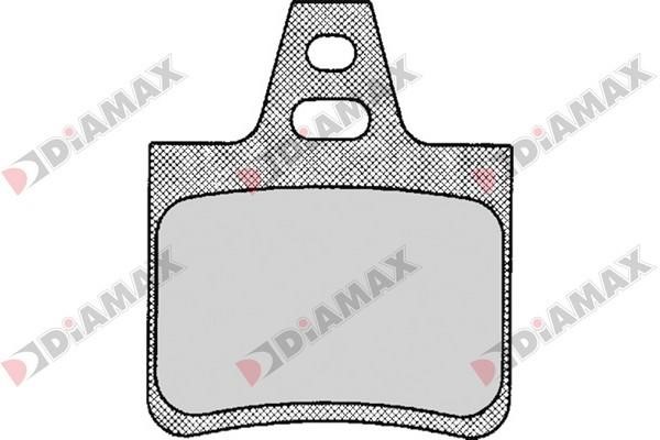 Diamax N09148 Гальмівні колодки, комплект N09148: Купити в Україні - Добра ціна на EXIST.UA!