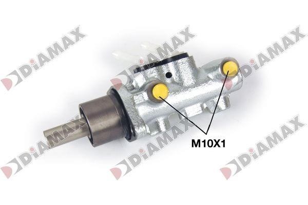 Diamax N04388 Головний гальмівний циліндр N04388: Приваблива ціна - Купити в Україні на EXIST.UA!