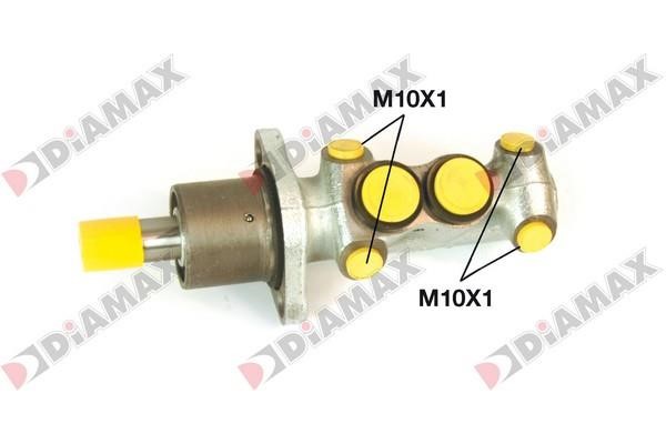Diamax N04054 Головний гальмівний циліндр N04054: Купити в Україні - Добра ціна на EXIST.UA!