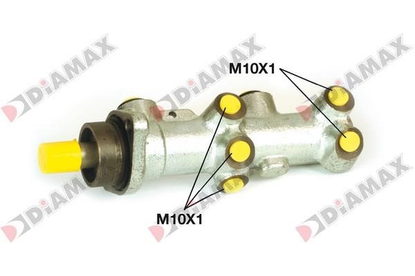 Diamax N04305 Головний гальмівний циліндр N04305: Купити в Україні - Добра ціна на EXIST.UA!