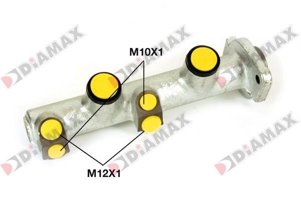 Diamax N04022 Головний гальмівний циліндр N04022: Купити в Україні - Добра ціна на EXIST.UA!