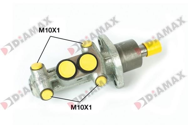 Diamax N04179 Головний гальмівний циліндр N04179: Купити в Україні - Добра ціна на EXIST.UA!