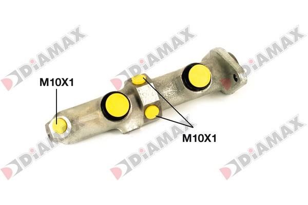 Diamax N04048 Головний гальмівний циліндр N04048: Купити в Україні - Добра ціна на EXIST.UA!