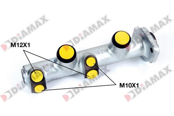 Diamax N04354 Головний гальмівний циліндр N04354: Купити в Україні - Добра ціна на EXIST.UA!