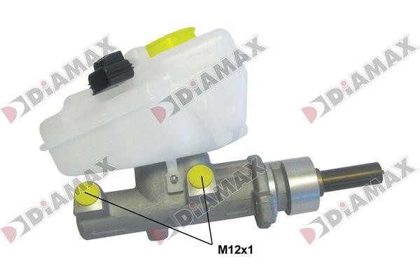 Diamax N04551 Головний гальмівний циліндр N04551: Купити в Україні - Добра ціна на EXIST.UA!