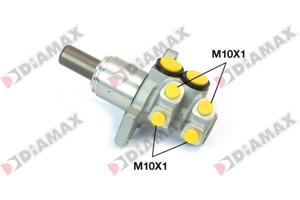 Diamax N04297 Головний гальмівний циліндр N04297: Купити в Україні - Добра ціна на EXIST.UA!