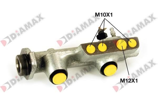 Diamax N04079 Головний гальмівний циліндр N04079: Купити в Україні - Добра ціна на EXIST.UA!
