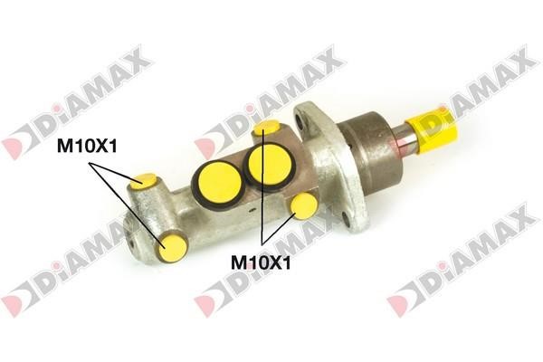 Diamax N04178 Головний гальмівний циліндр N04178: Купити в Україні - Добра ціна на EXIST.UA!