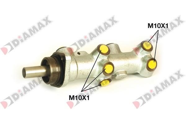 Diamax N04304 Головний гальмівний циліндр N04304: Купити в Україні - Добра ціна на EXIST.UA!