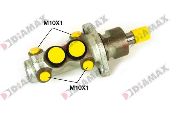 Diamax N04382 Головний гальмівний циліндр N04382: Купити в Україні - Добра ціна на EXIST.UA!