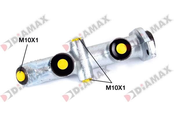 Diamax N04004 Головний гальмівний циліндр N04004: Купити в Україні - Добра ціна на EXIST.UA!