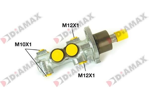 Diamax N04406 Головний гальмівний циліндр N04406: Купити в Україні - Добра ціна на EXIST.UA!