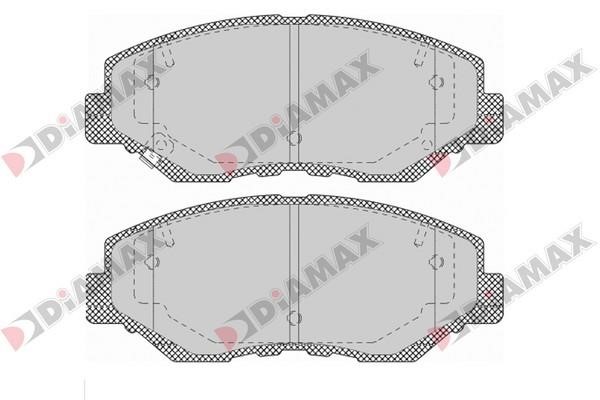 Diamax N09422 Гальмівні колодки, комплект N09422: Купити в Україні - Добра ціна на EXIST.UA!