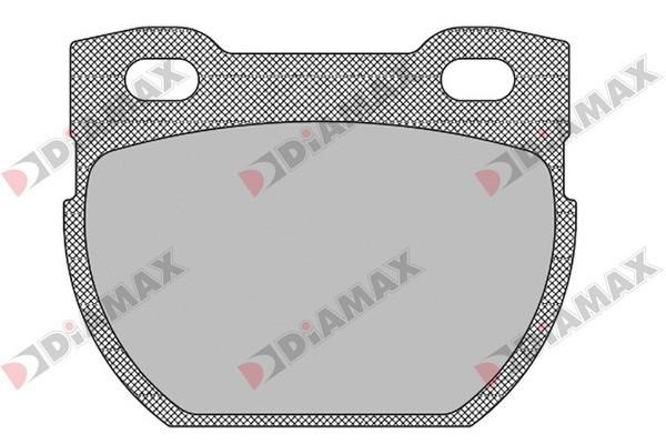 Diamax N09443 Гальмівні колодки, комплект N09443: Купити в Україні - Добра ціна на EXIST.UA!