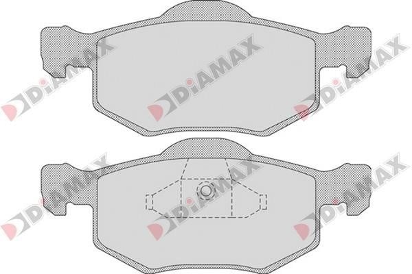 Diamax N09320 Гальмівні колодки, комплект N09320: Купити в Україні - Добра ціна на EXIST.UA!