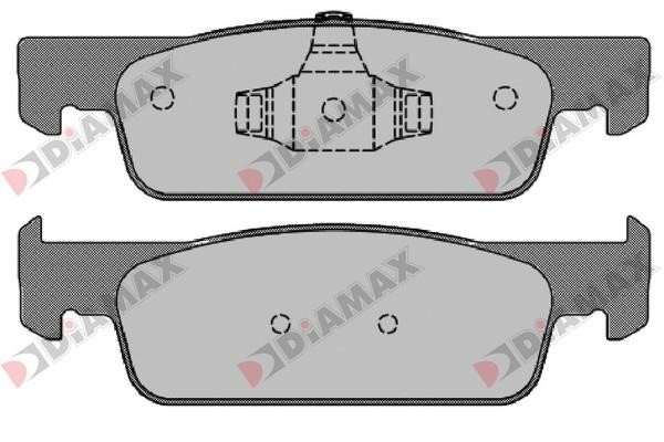 Diamax N09276 Гальмівні колодки, комплект N09276: Купити в Україні - Добра ціна на EXIST.UA!