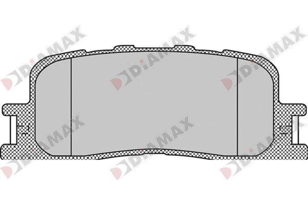 Diamax N09730 Гальмівні колодки, комплект N09730: Купити в Україні - Добра ціна на EXIST.UA!