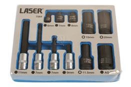 Laser Tools 7064 Голівка торцевого ключа, гальмівний супорт 7064: Купити в Україні - Добра ціна на EXIST.UA!