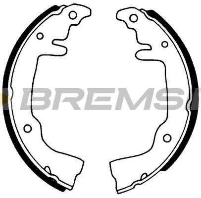 Bremsi GF0371 Колодки гальмівні барабанні, комплект GF0371: Купити в Україні - Добра ціна на EXIST.UA!