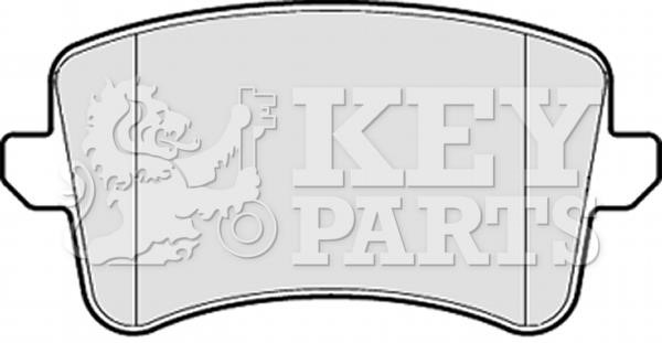 Key parts KBP2055 Гальмівні колодки, комплект KBP2055: Купити в Україні - Добра ціна на EXIST.UA!